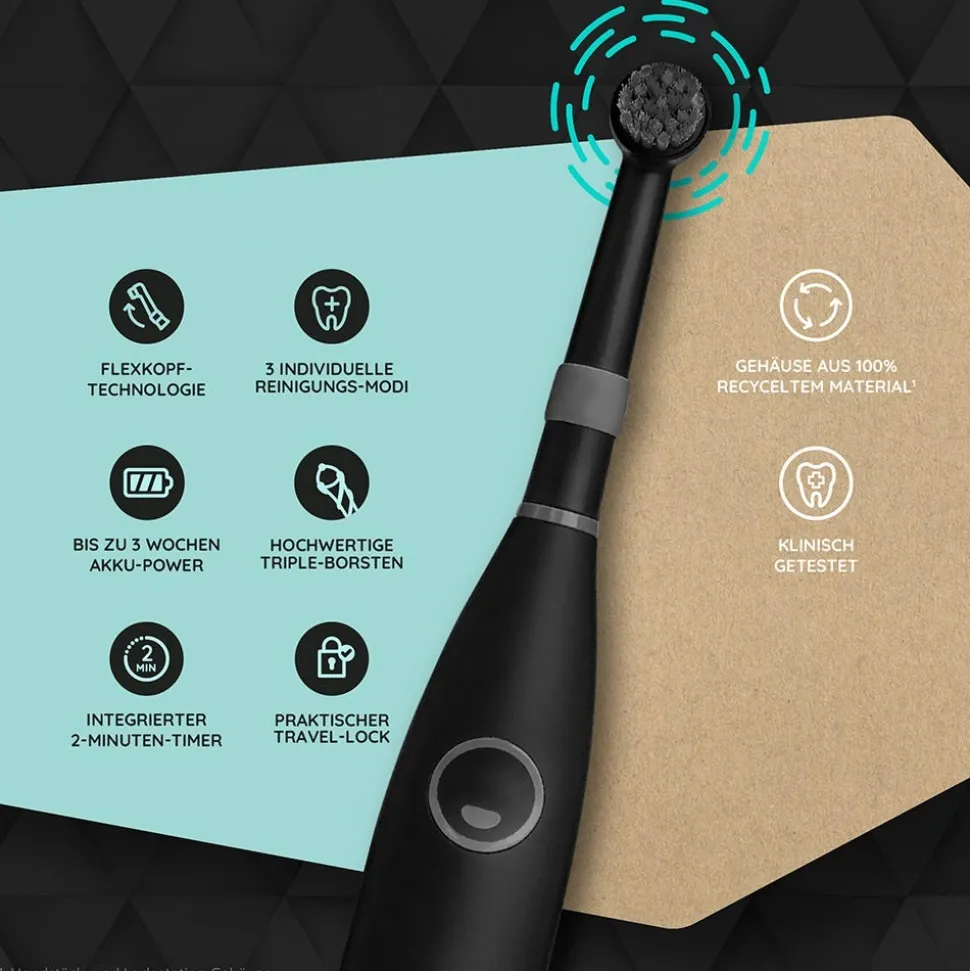 Happybrush Eco R2 All Black StarterKit