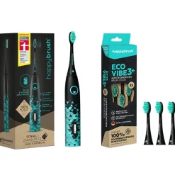 Happybrush ECO Vibe 3 Black/Mint Bundle
