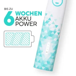 Happybrush ECO Vibe 3 Weiß/Mint