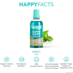 Happybrush SuperClean Mundspülung 500 ml