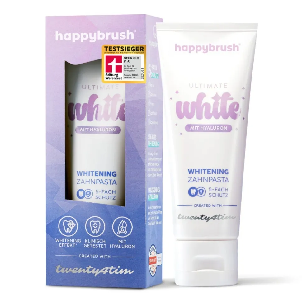 Happybrush Zahnpasta Ultimate White Twenty4Tim 75 ml