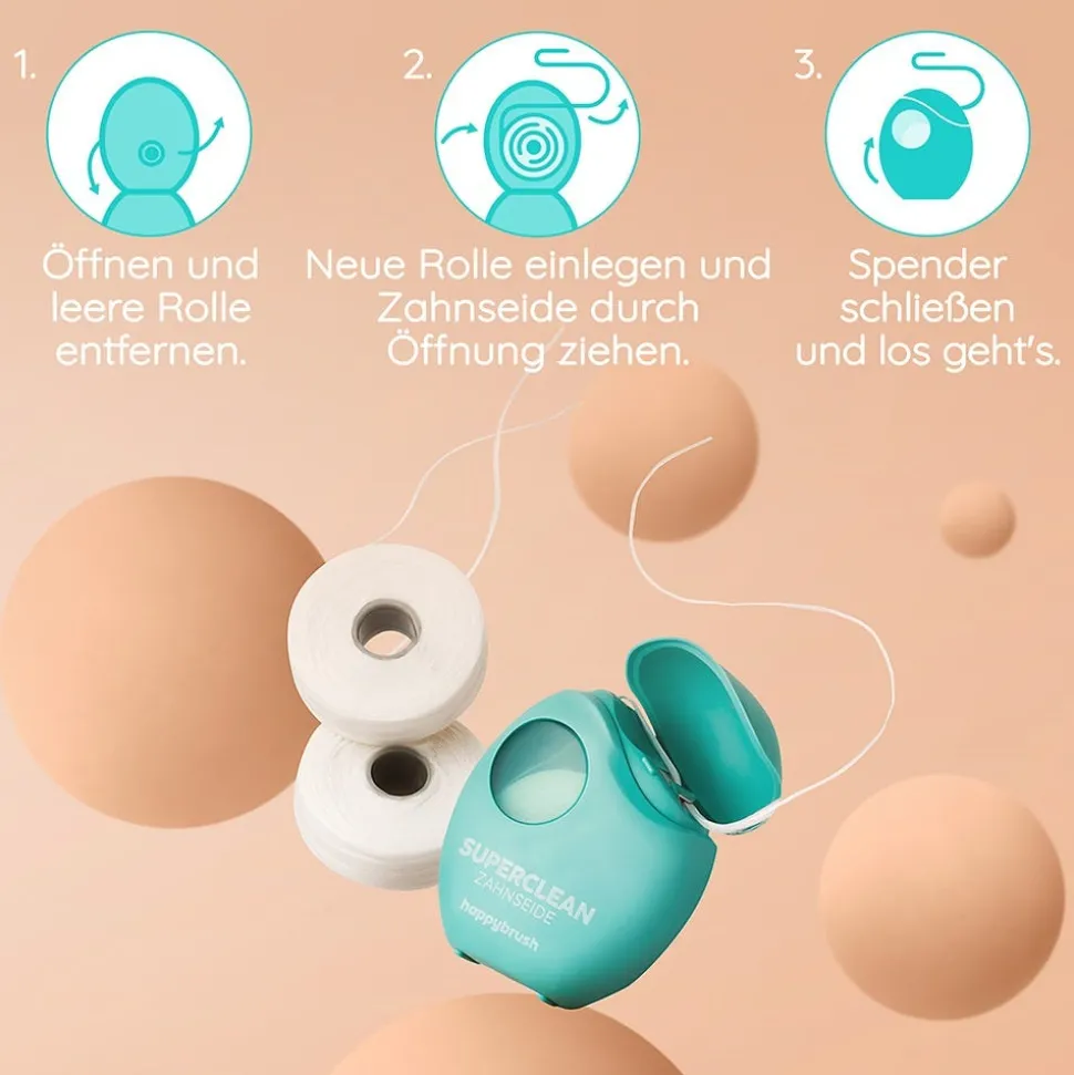 Happybrush Zahnseide Refill