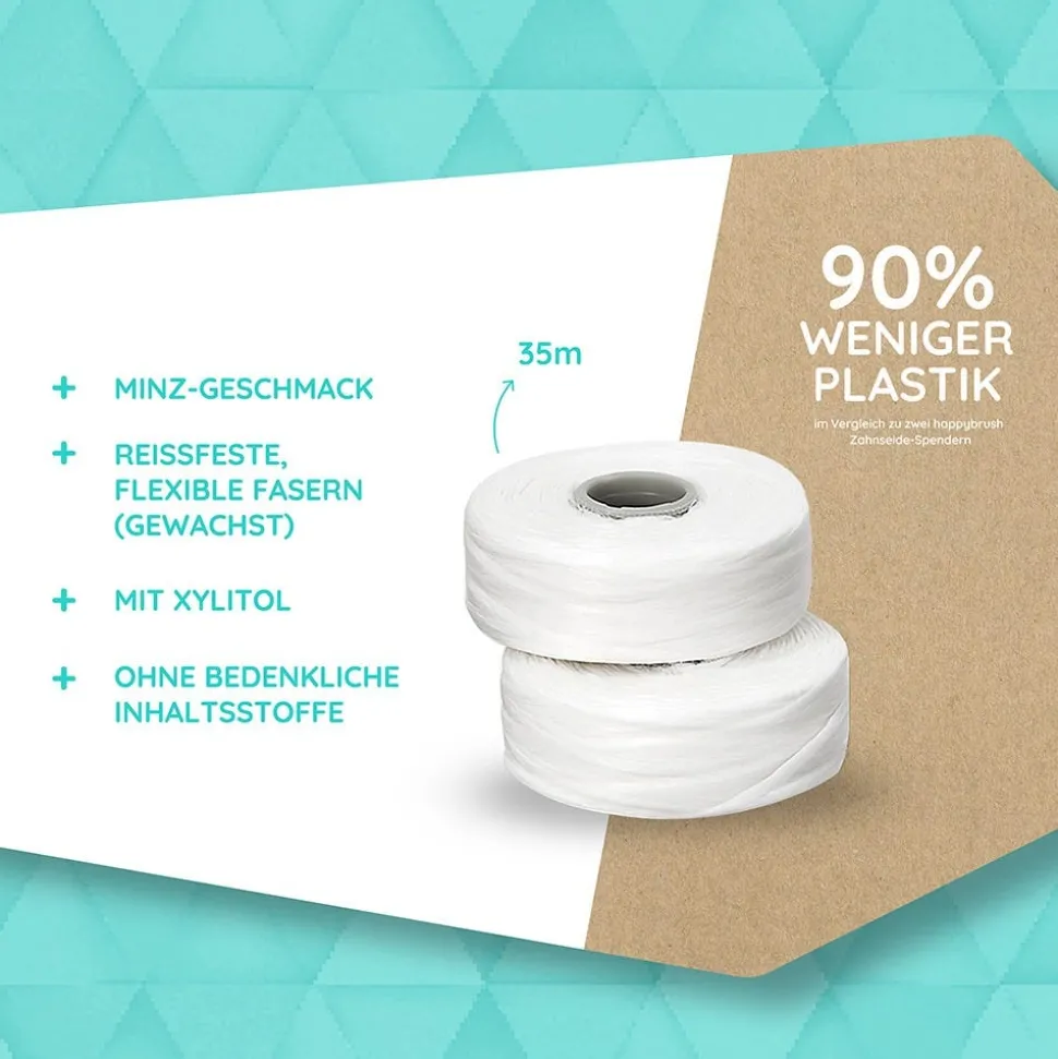 Happybrush Zahnseide Refill