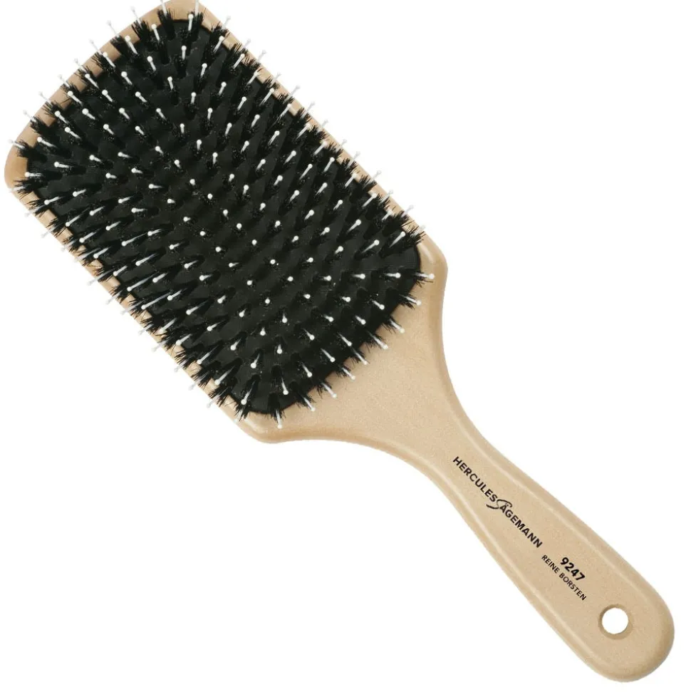 Hercules Sägemann Paddlebrush groß 9247 helles Holz