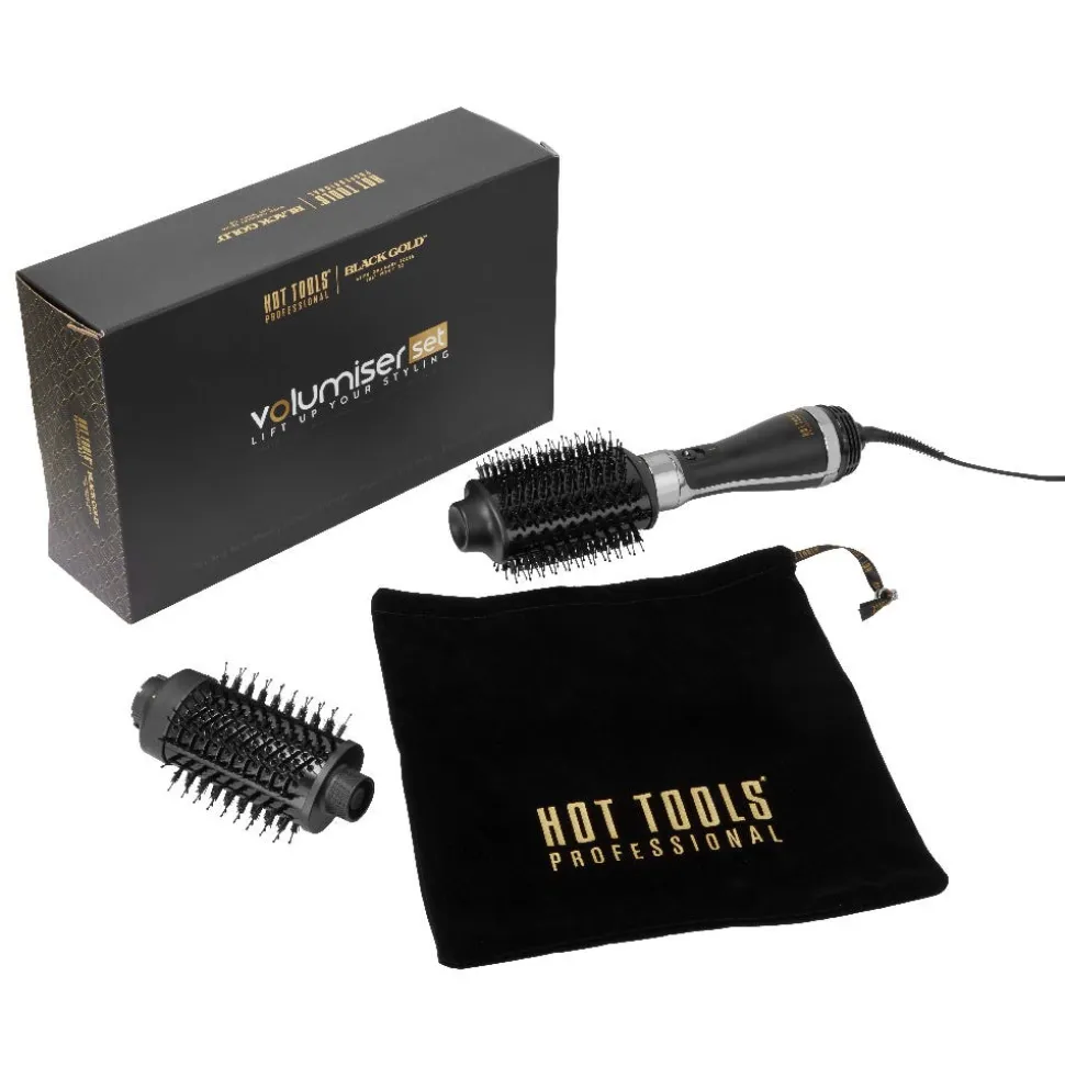 Hot Tools Professional Black Gold Volumiser Set