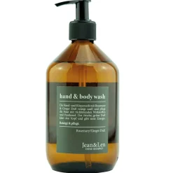 Jean & Len Hand & Bodywash Rosemary Ginger 500 ml