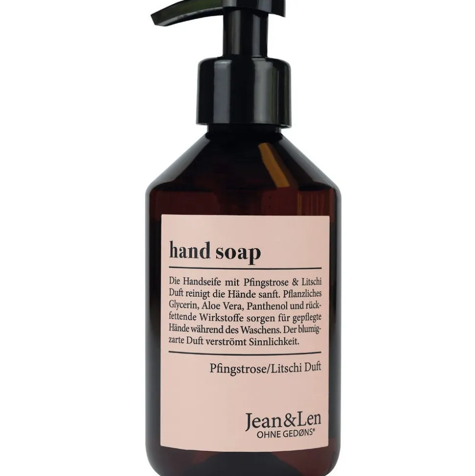 Jean & Len Handseife Pfingstrose & Litschi 250 ml
