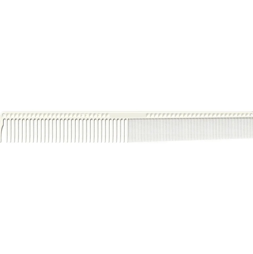 JRL Professional Cutting Comb 9.3" white