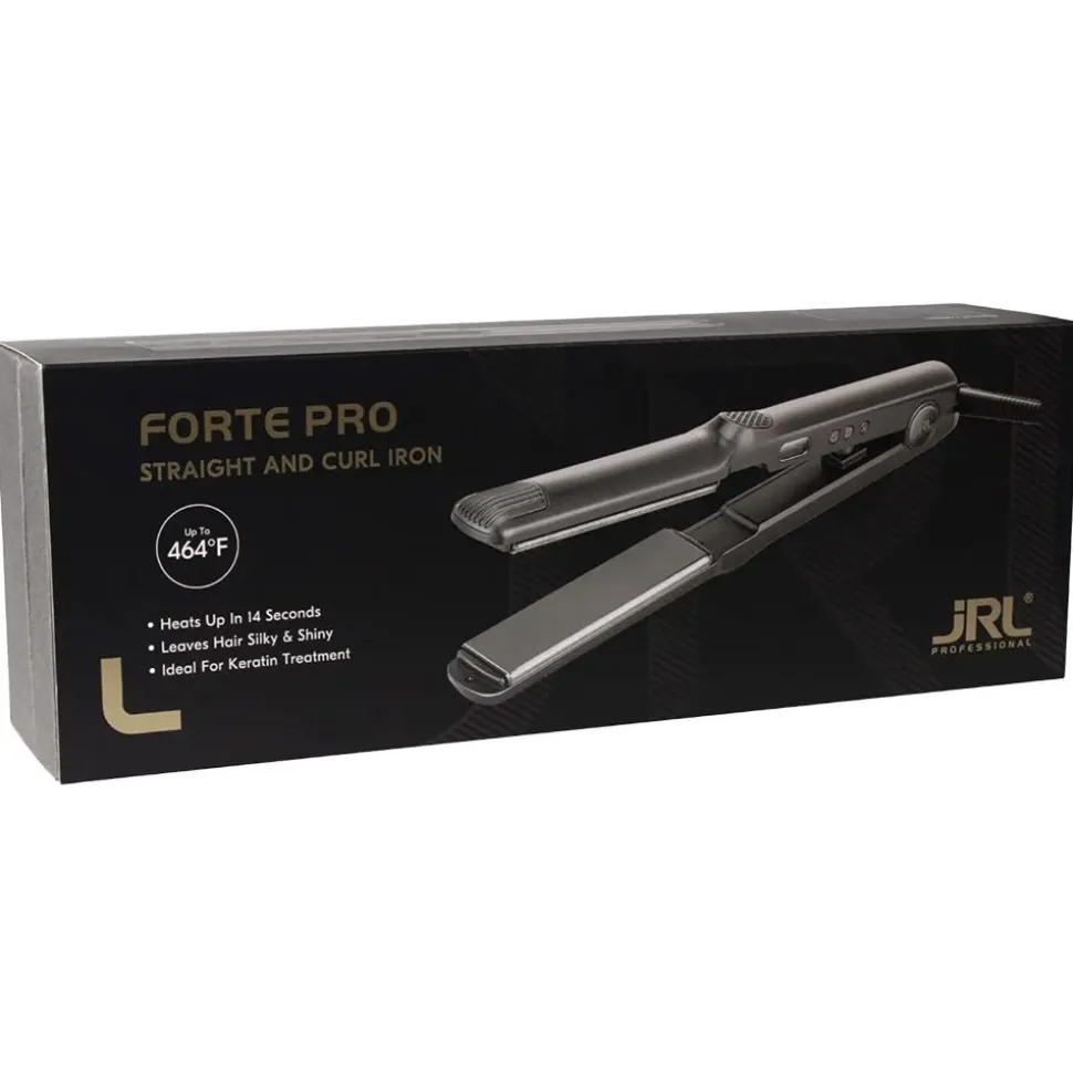 JRL Professional Straight & Curl Iron 9 cm x 4,2 cm
