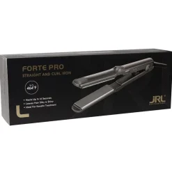 JRL Professional Straight & Curl Iron 9 cm x 3,8 cm