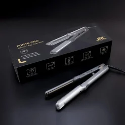 JRL Professional Straight & Curl Iron 10 cm x 3 cm