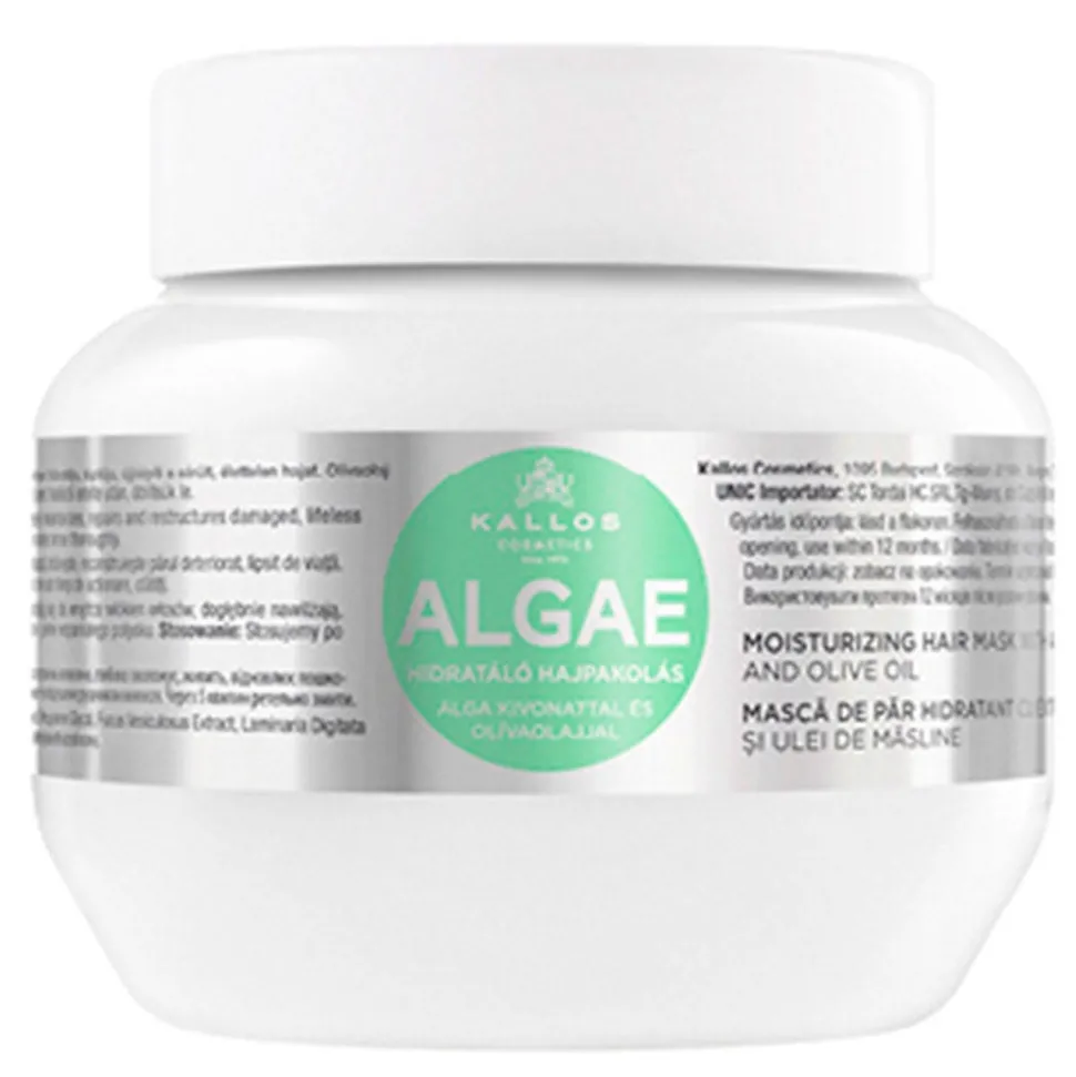 Kallos KJMN Algae Hair Mask With Olive Oil 275 ml