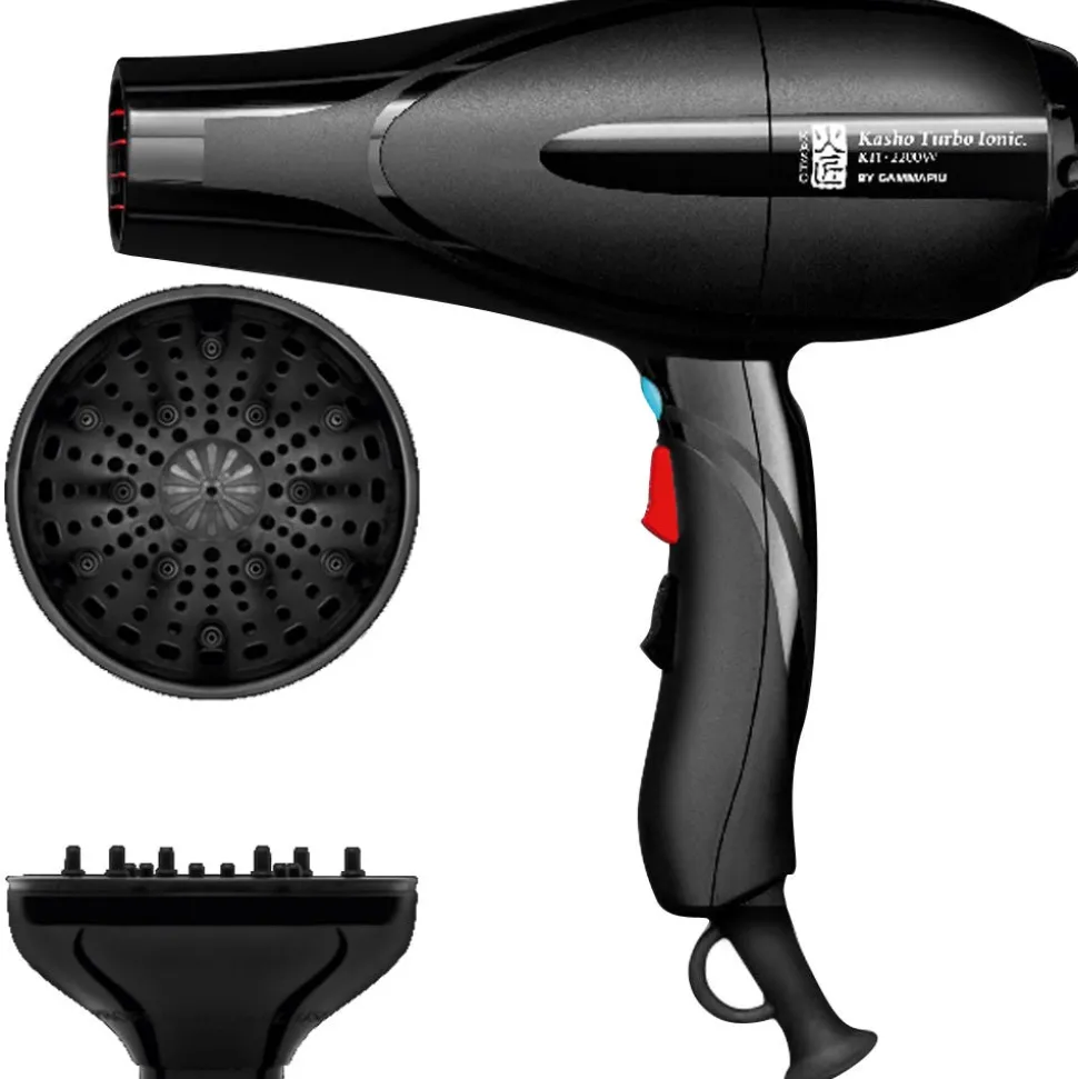 Kasho Haartrockner 2200W Turbo Ionic mit Diffuser
