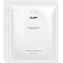 Klapp Balance Triple Action Moisturizing Sheet Mask 3er