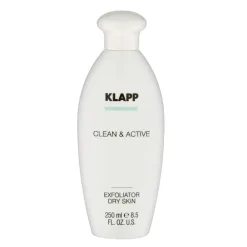 Klapp Cosmetics Clean & Active Exfoliator Lotion Dry Skin 250 ml