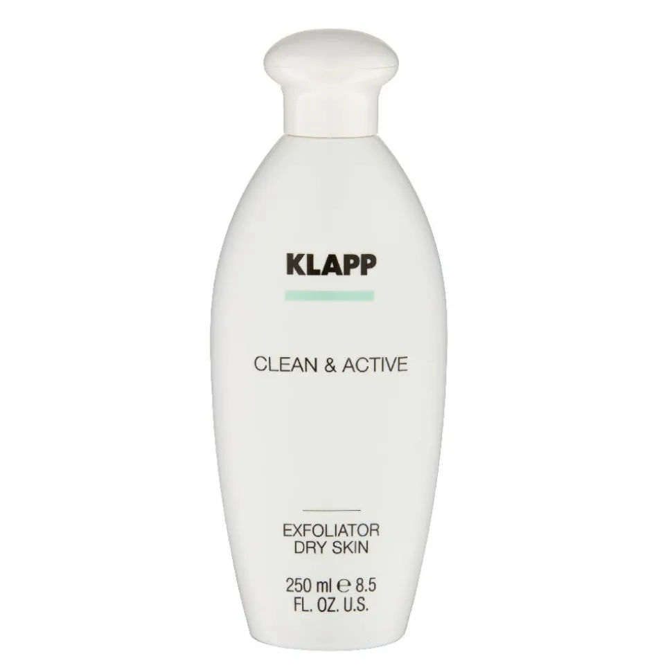 Klapp Cosmetics Clean & Active Exfoliator Lotion Dry Skin 250 ml