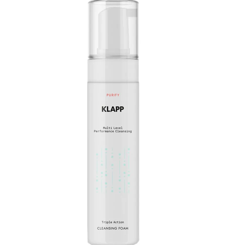 Klapp Cosmetics Purify Triple Action Cleansing Foam 200 ml