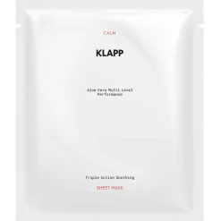 Klapp Cosmetics Skin Natural Triple Action Soothing Sheet Mask