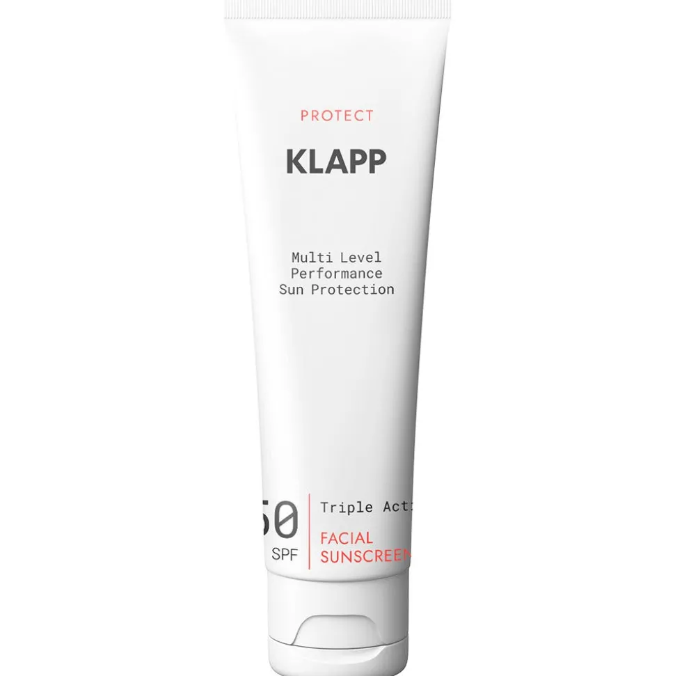 Klapp Cosmetics Triple Action Facial Suncreen 50SPF 50 ml