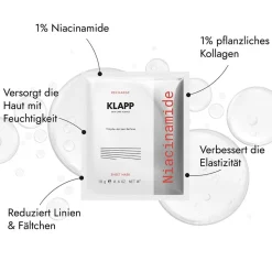 Klapp Niacinamide Triple Action Refine Sheet Mask