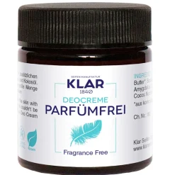 Klar's Deocreme Parfümfrei 30 ml