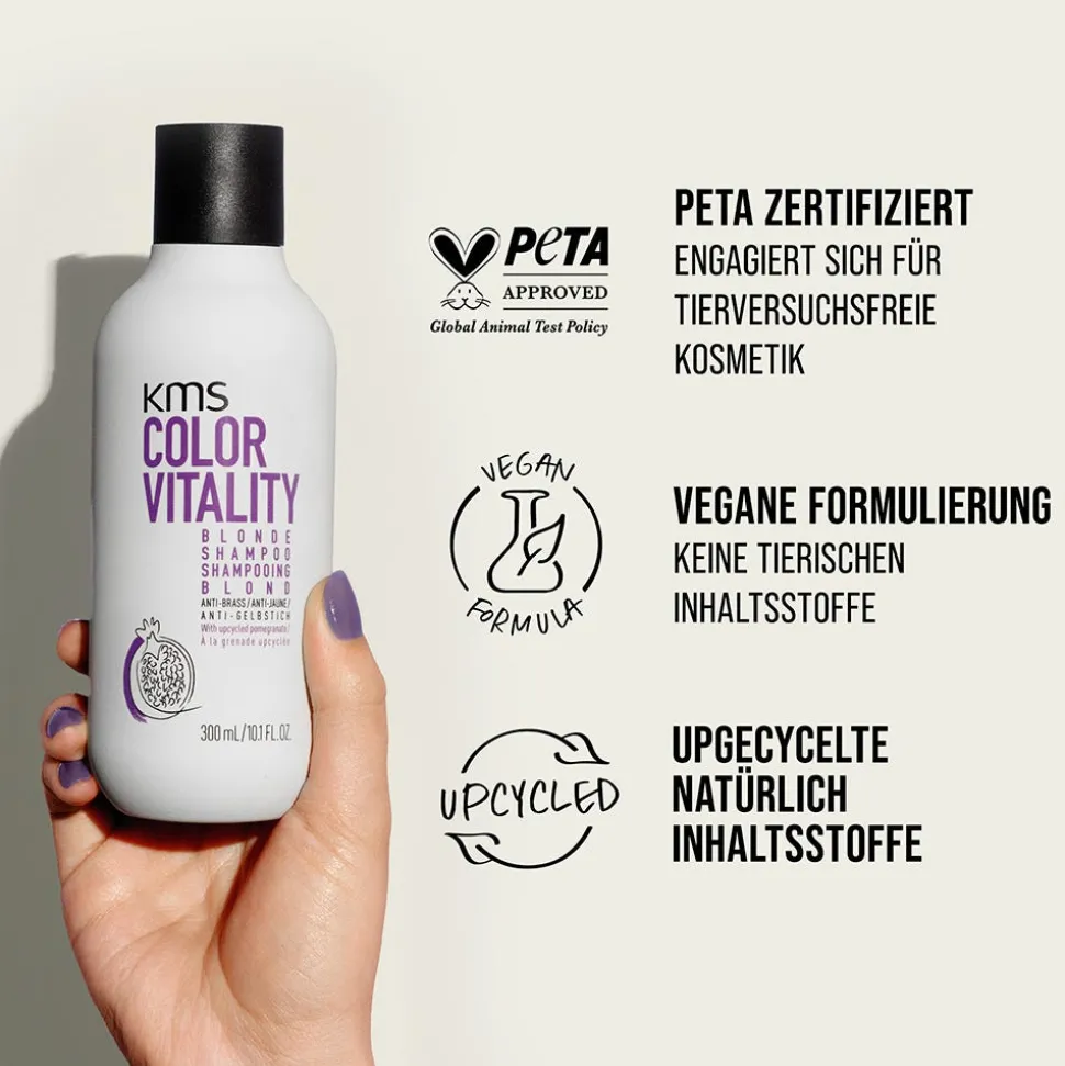 KMS Colorvitality Blonde Shampoo 300 ml