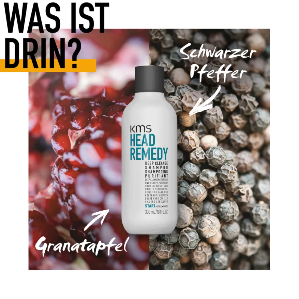 KMS Headremedy Deep Cleanse Shampoo 300 ml