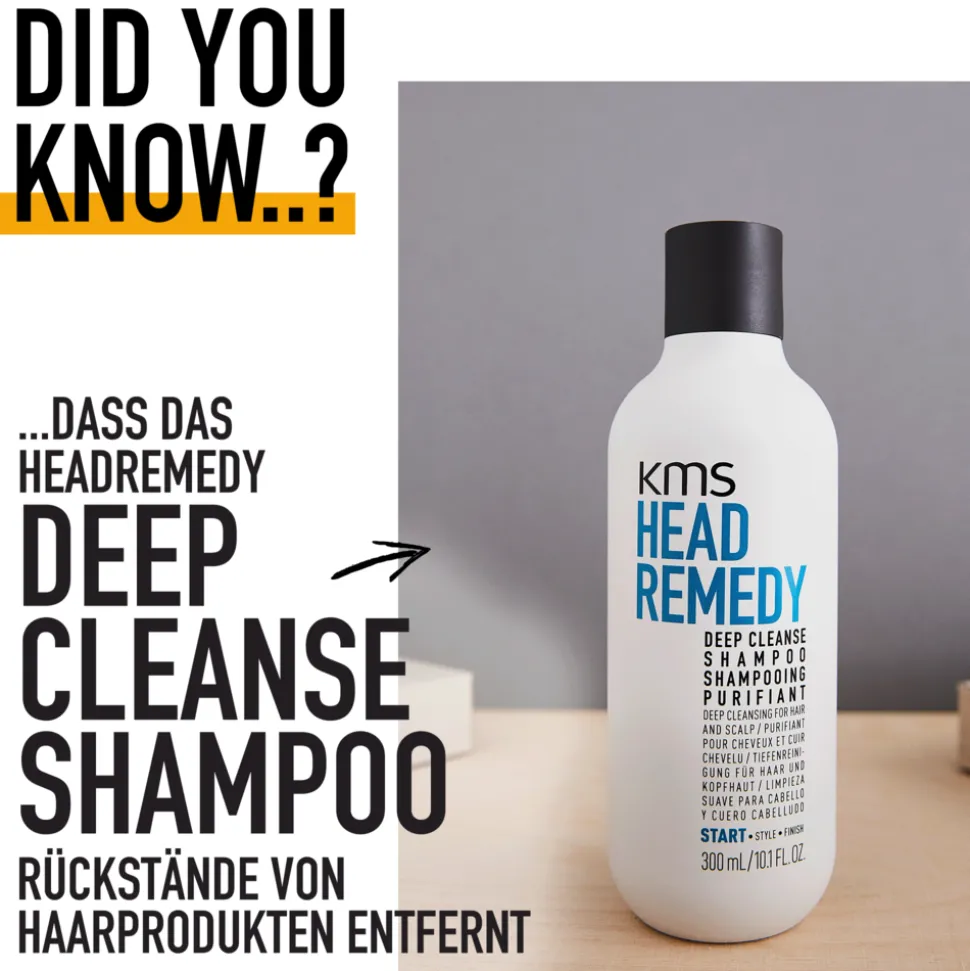 KMS Headremedy Deep Cleanse Shampoo 300 ml