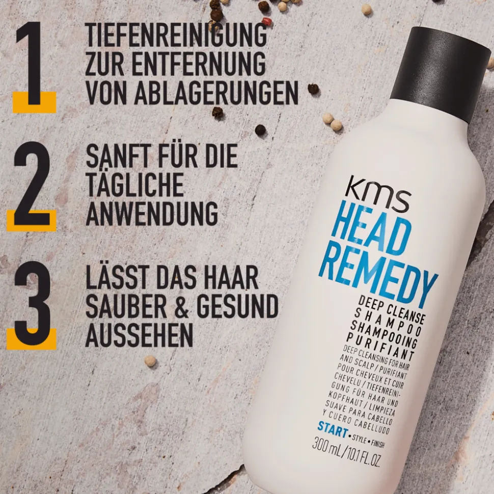 KMS Headremedy Deep Cleanse Shampoo 300 ml
