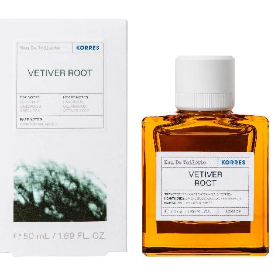Korres Vetiver Root Eau de Toilette für Ihn 50 ml