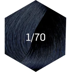 Lakmé Permanente Haarfarbe Collage 1/70 Schwarz Asch-Blau Silber 60 ml