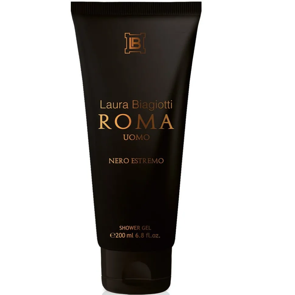 Laura Biagiotti Roma Uomo Nero Estremo Showergel 200 ml