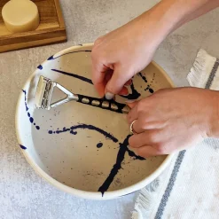 Leaf Shave Grip Black