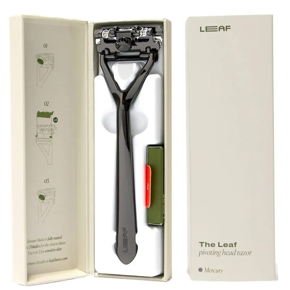 Leaf Shave Leaf Razor Mercury