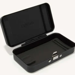 Leaf Shave Twig Travel Case Black