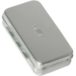 Leaf Shave Twig Travel Case Silver