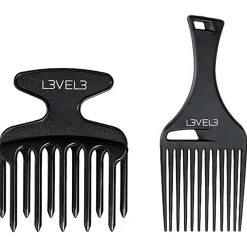 Level3 Hair Pick Comb Set 2-teiliges Kammset