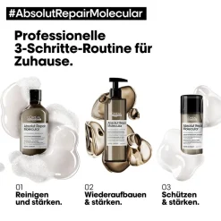 L'Oréal Professionnel Paris Serie Expert Absolut Repair Molecular Pflegetrio XL Bundle