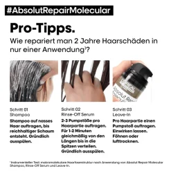 L'Oréal Professionnel Paris Serie Expert Absolut Repair Molecular Pflegetrio XL Bundle
