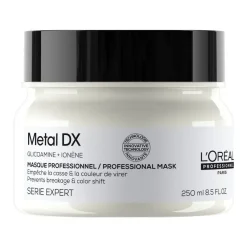 L'Oréal Professionnel Paris Serie Expert Metal DX Maske, für coloriertes und geschädigtes Haar, langanhaltende Farben & Glanz 250 ml