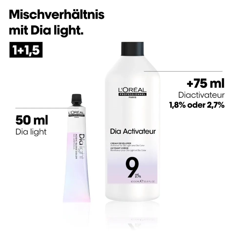 L'Oréal Professionnel Paris Dia Activateur 9 Vol 2,7 % 1000 ml