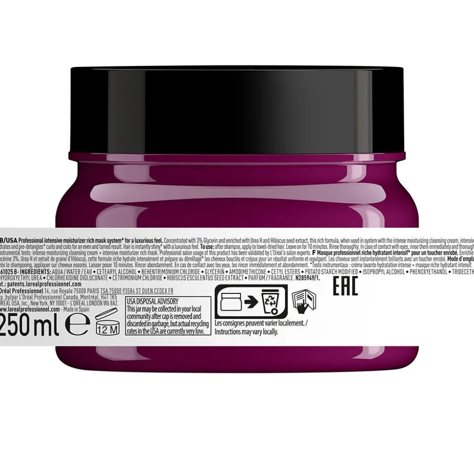 L'Oréal Professionnel Paris Curl Expression Intensive Moisturizer Mask Rich 250 ml