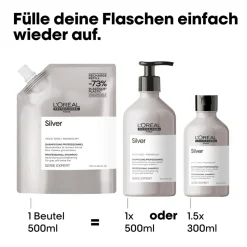 L'Oréal Professionnel Paris Serie Expert Silver Shampoo Refill 500 ml