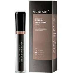 M2 Beauté Eyebrow Enhancer Color+ Care Brown 6 ml