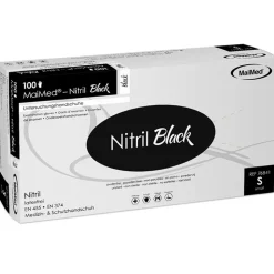 MaiMed Nitril Black 100 Stück Gr. S
