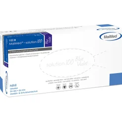MaiMed Solution 100 Nitril 100 Stück Lila Gr. XS
