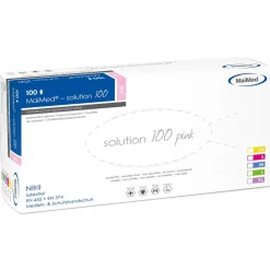 MaiMed Solution 100 Nitril 100 Stück Pink Gr. S