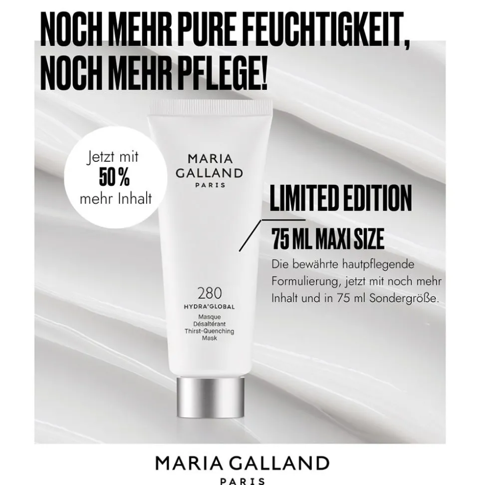 Maria Galland 280 HYDRA' GLOBAL MAXI Thirst-Quenching Mask 75 ml