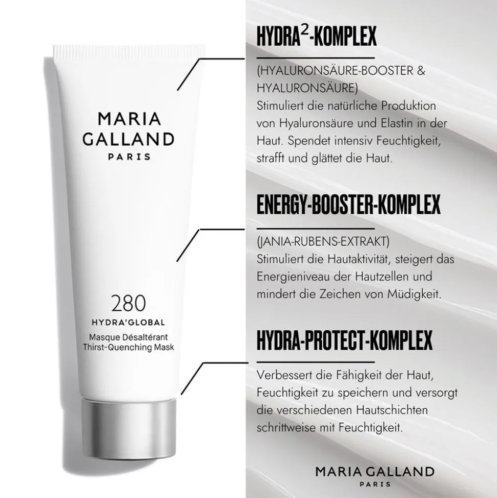 Maria Galland 280 HYDRA' GLOBAL MAXI Thirst-Quenching Mask 75 ml