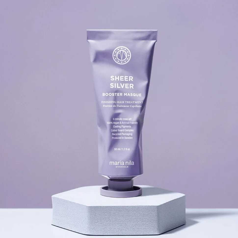 Maria Nila Booster Masque Sheer Silver 50 ml